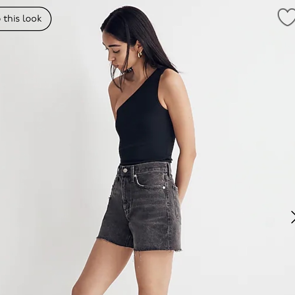 Madewell Relaxed Mid-Length Denim Shorts (24)